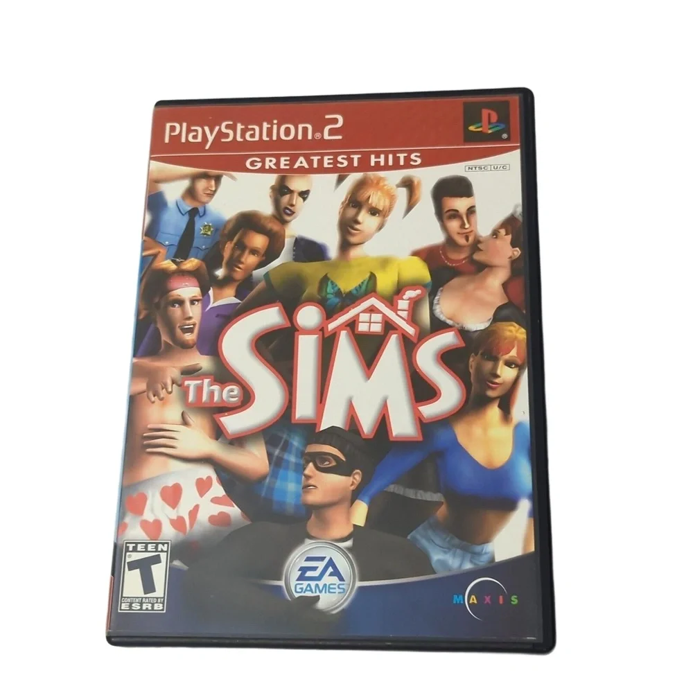 The Sims Greatest Hits‎ (PS2, PlayStation 2, 2003) Greatest Hits Complete CIB
